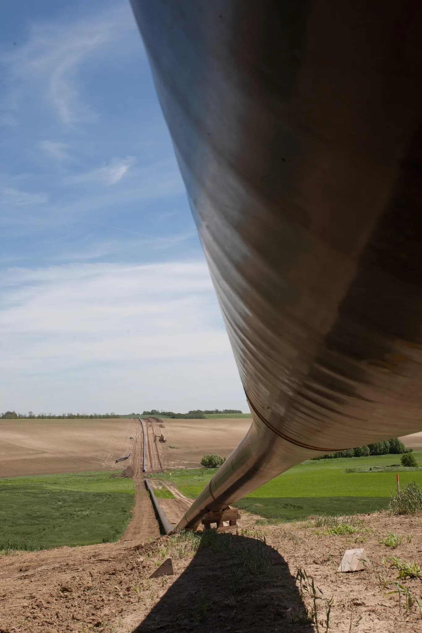 2011 – Horvát tranzit Városföld-Bátmonostor-Drávaszerdahely DN 800 gázvezeték földmunkái