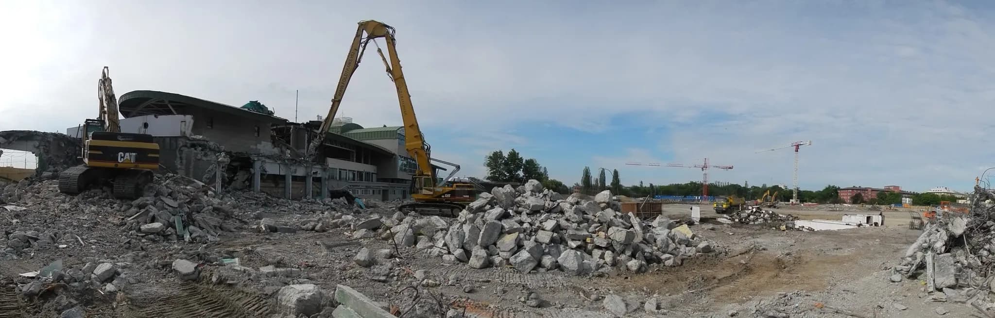 2013 – Ferencvárosi Albert Stadion bontása