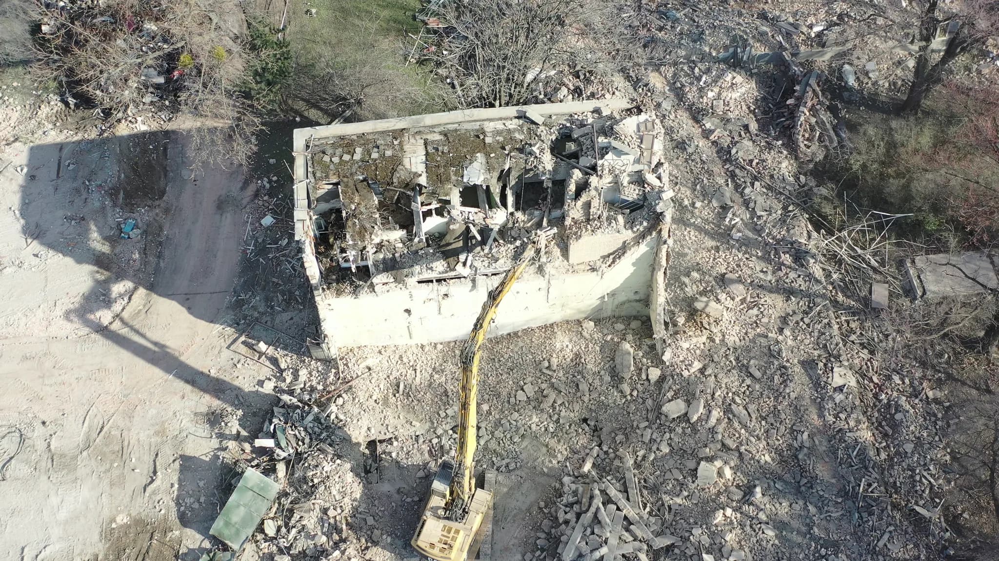2021-  Citadella betonbunker bontása